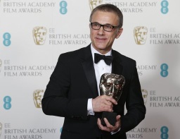 Christoph Waltz recibe el Bafta como mejor actor secundario por "Django Unchained"